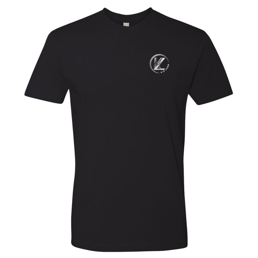 KP LVNG Tag logo Collection T-shirt - Black - Image 5