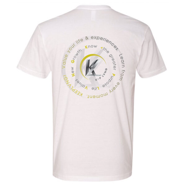 KP LVNG Tag logo Collection T-shirt - White - Image 6