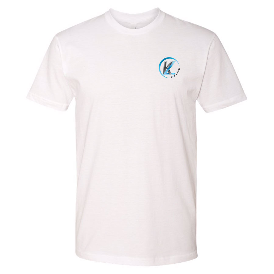 KP LVNG Tag logo Collection T-shirt - White - Image 2