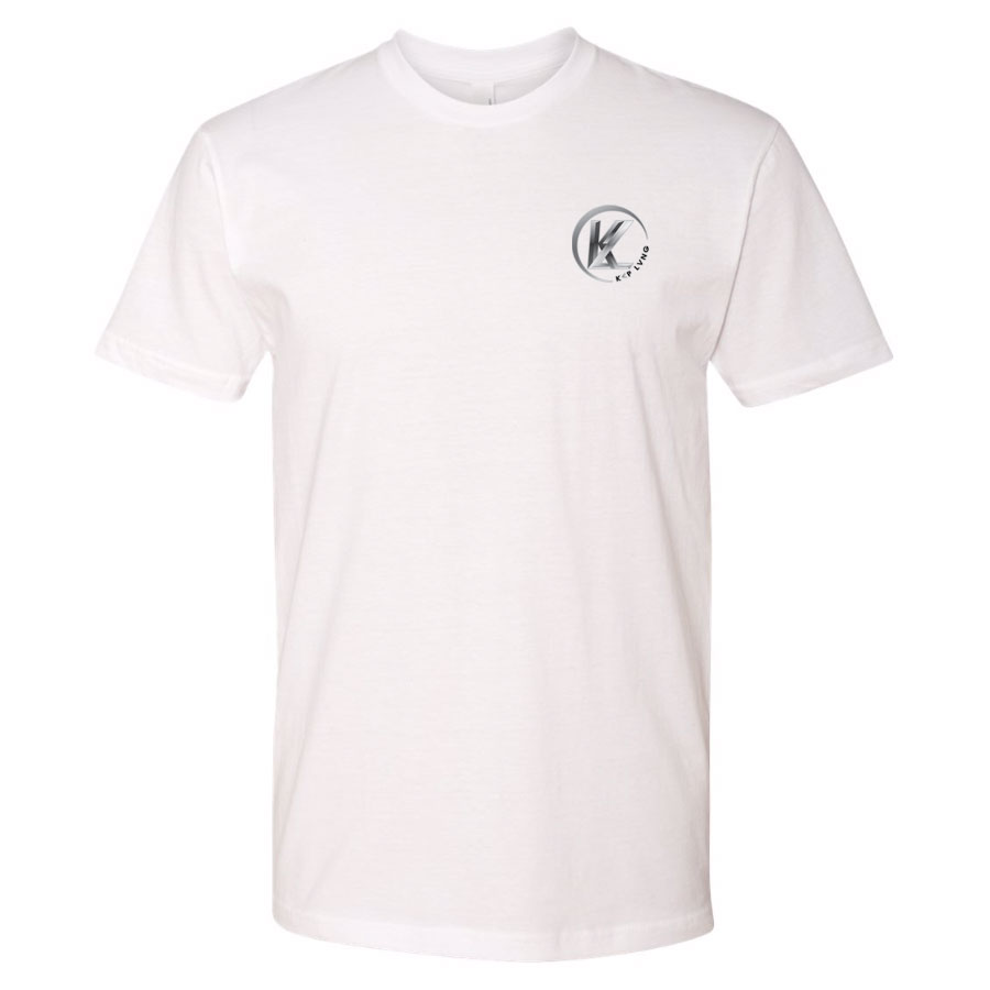 KP LVNG Tag logo Collection T-shirt - White - Image 5